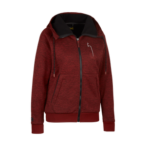 DYNAMIC Hoodie Damen burnt brick
