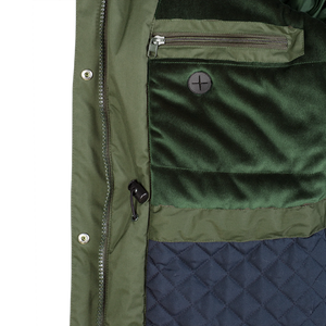 LADY II Parka Damen dunkelgrün