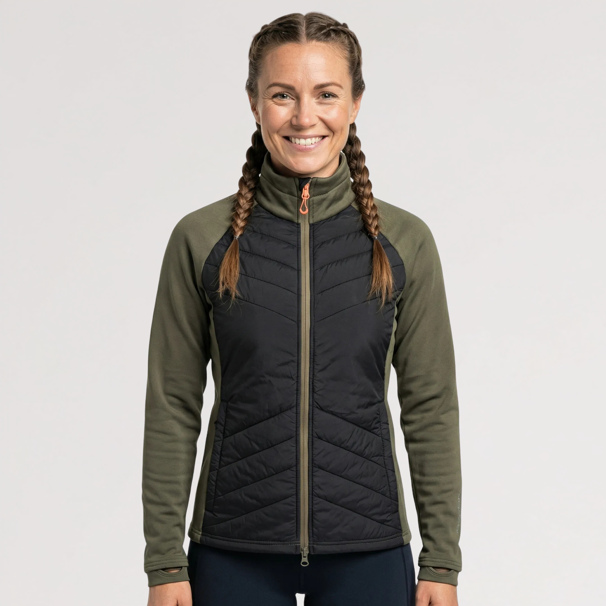 PERFORMANCE Hybrid Jacke 2.0 Damen dark olive