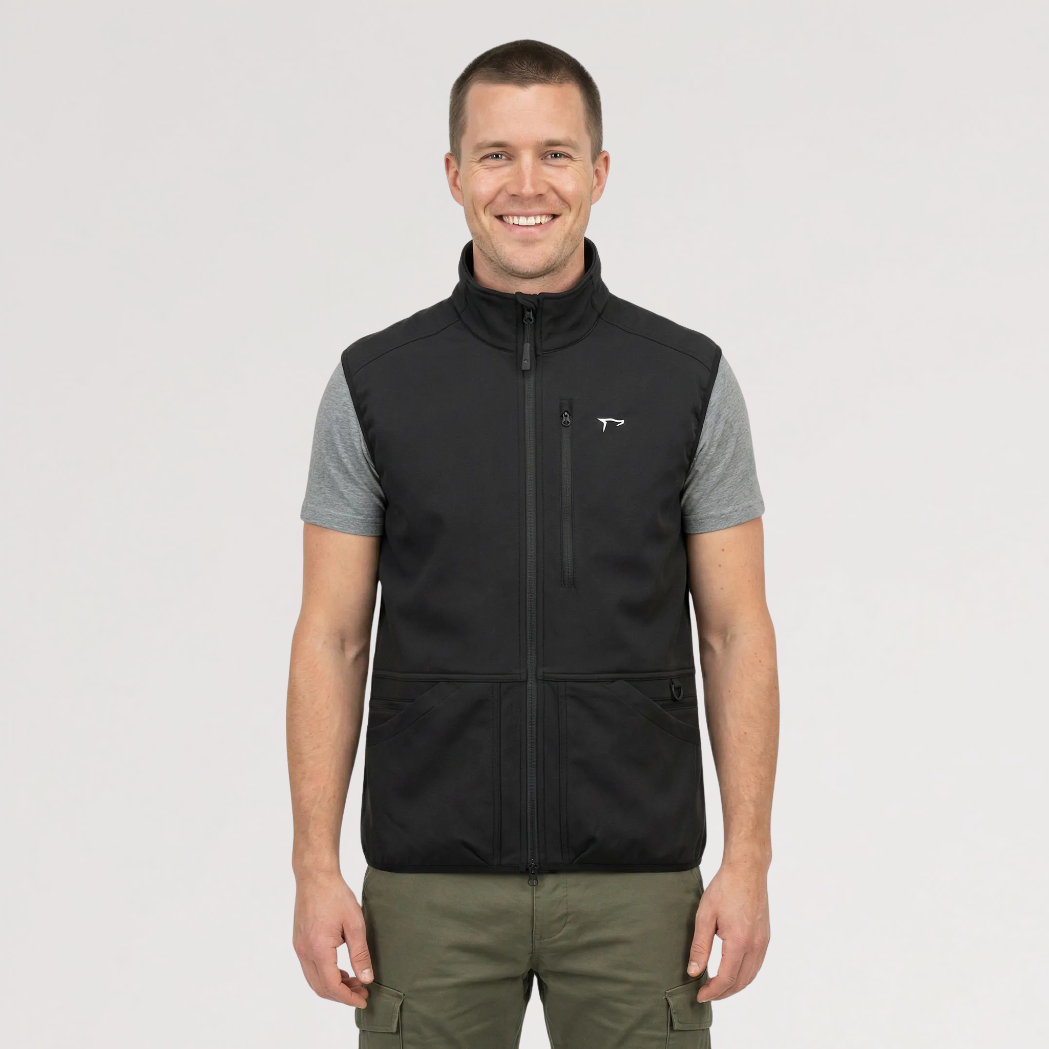 EXPLORER Weste Herren black