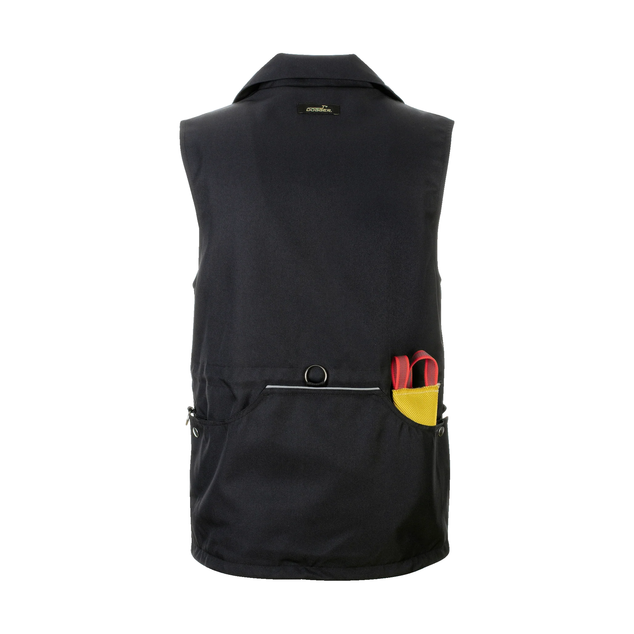 CLASSIC Gilet mit Kragen Unisex schwarz