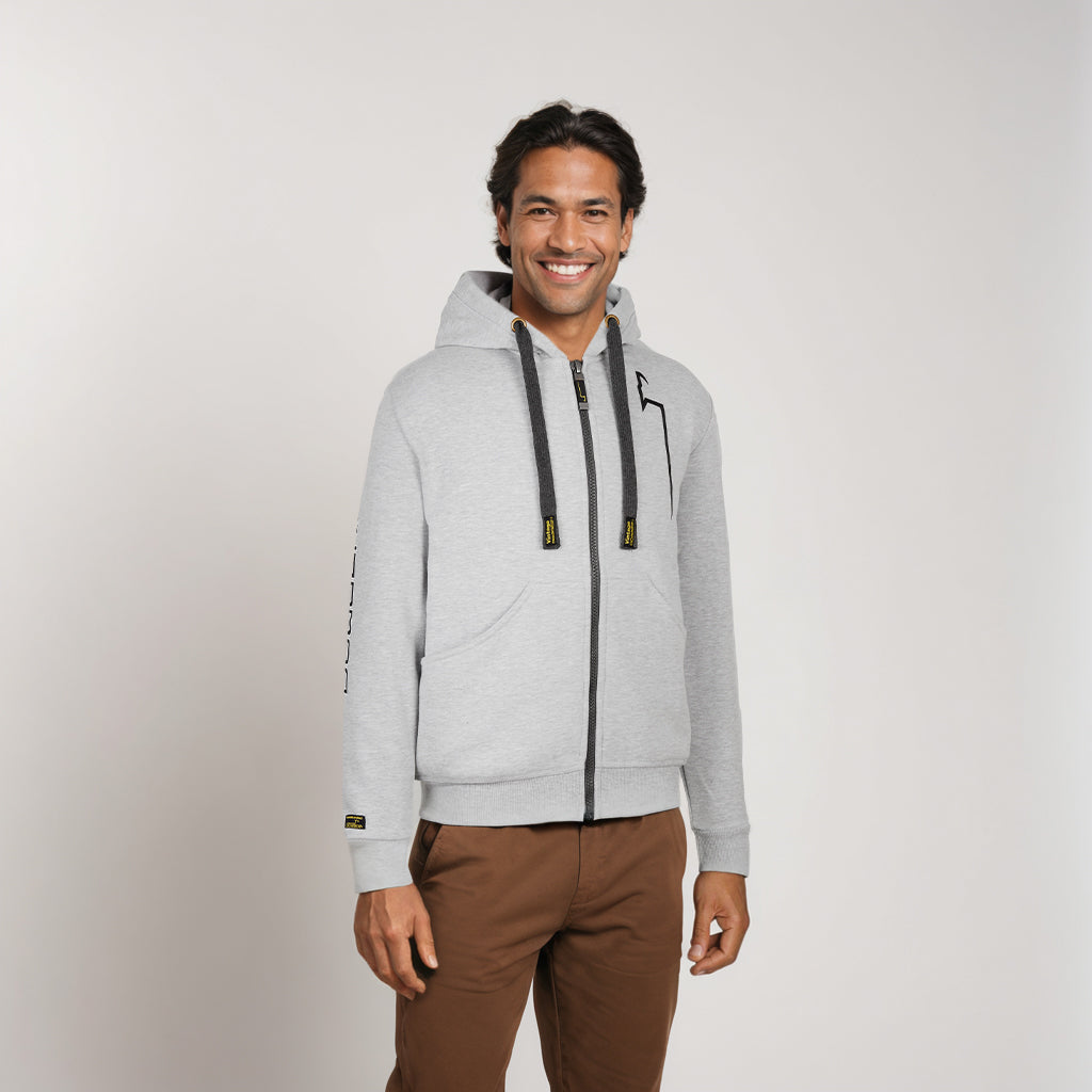 DOGGER Hoodie Unisex hellgrau