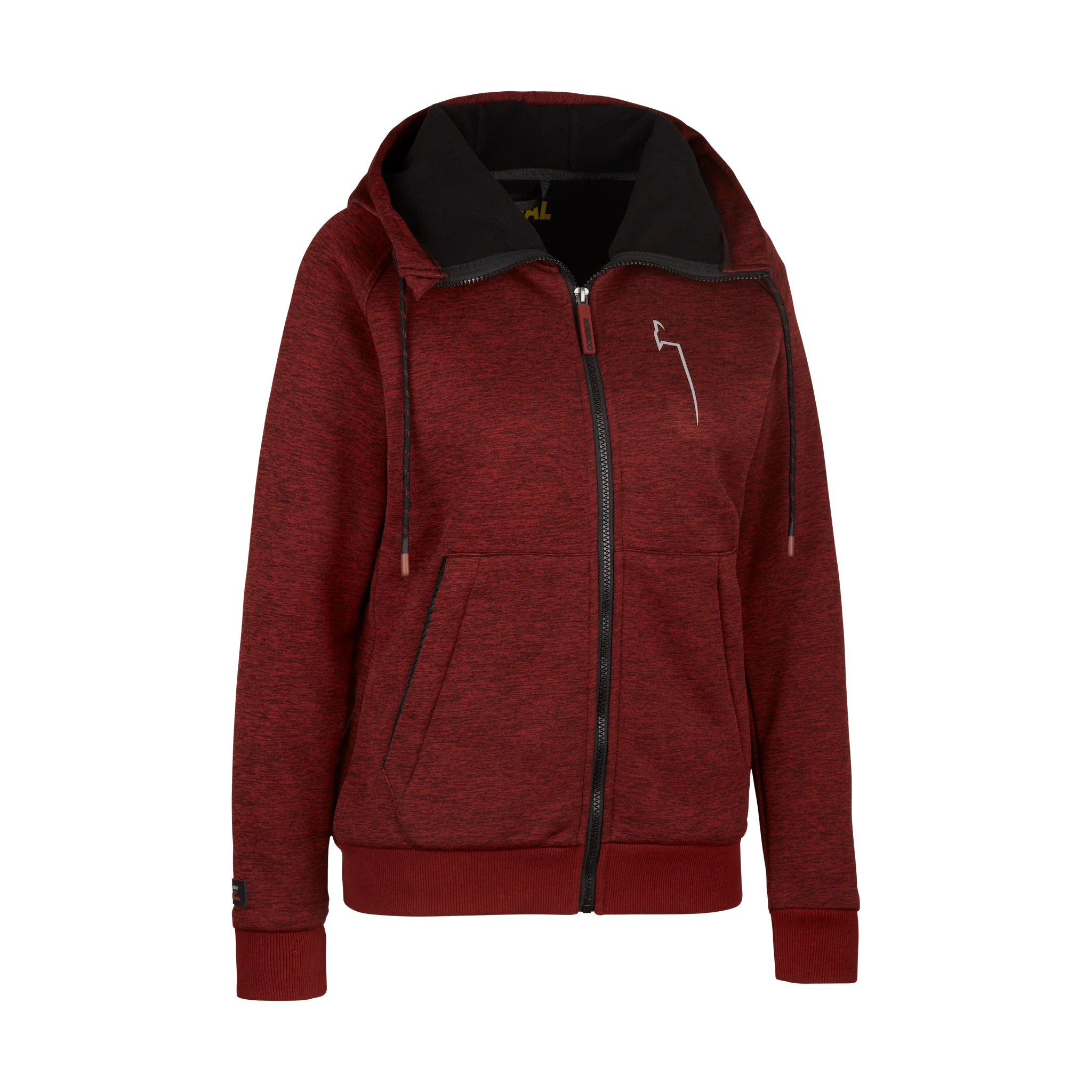 DYNAMIC Hoodie Damen burnt brick