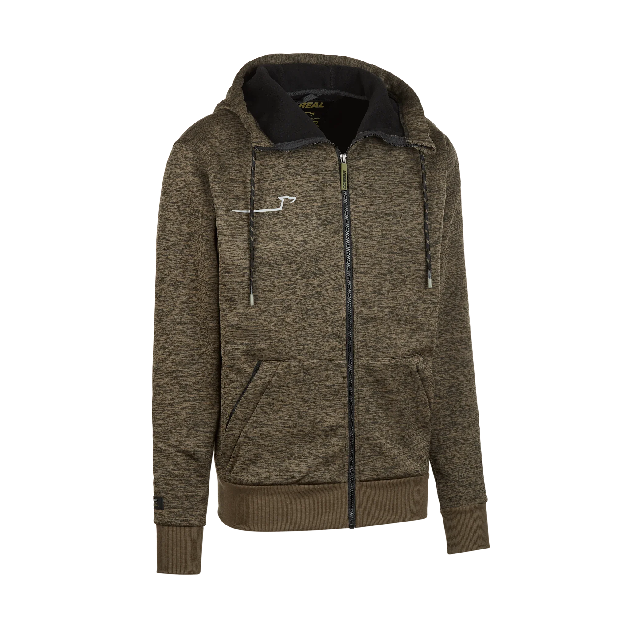 DYNAMIC Hoodie Herren grün schwarz