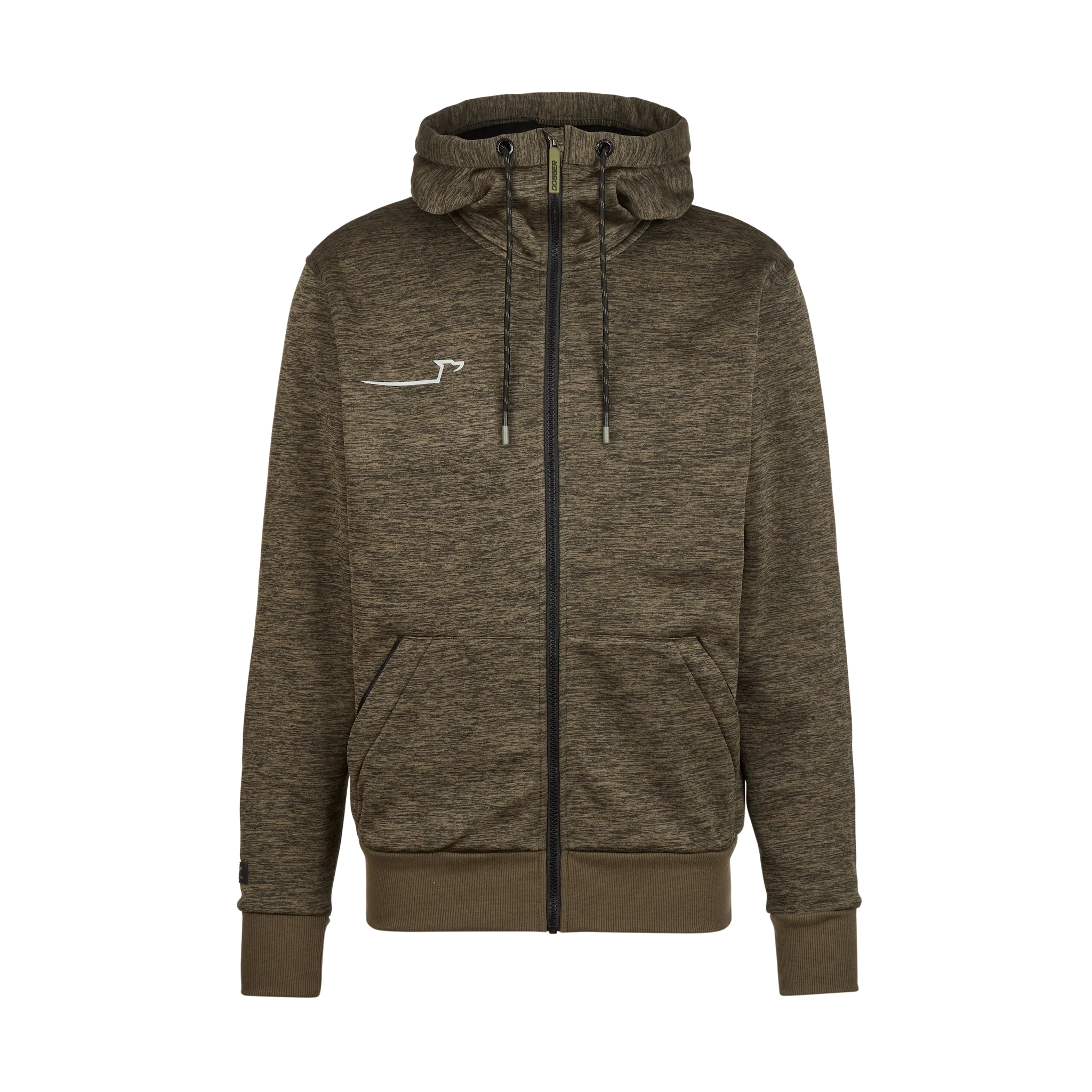 DYNAMIC Hoodie Herren grün schwarz