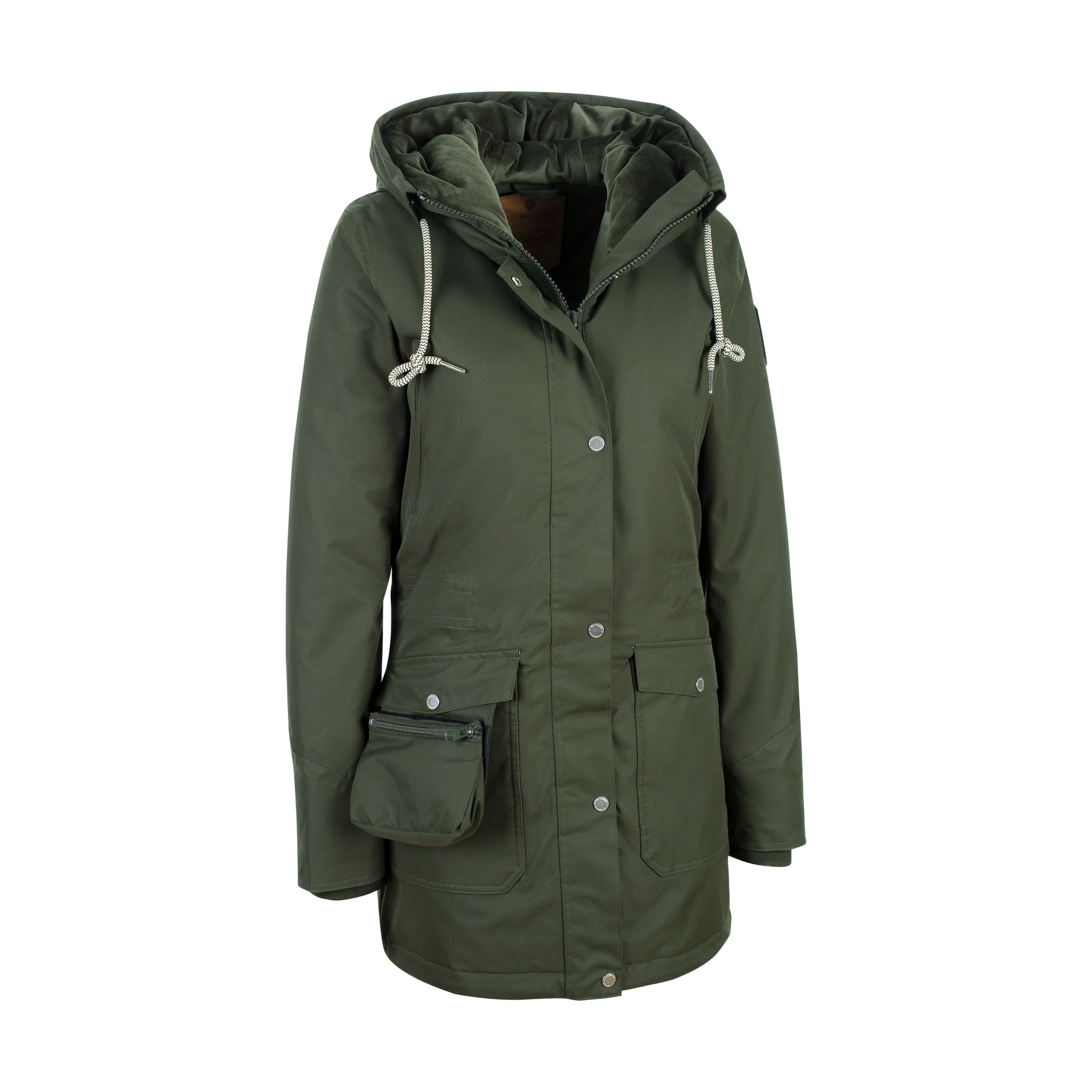 LADY II Parka Damen dunkelgrün