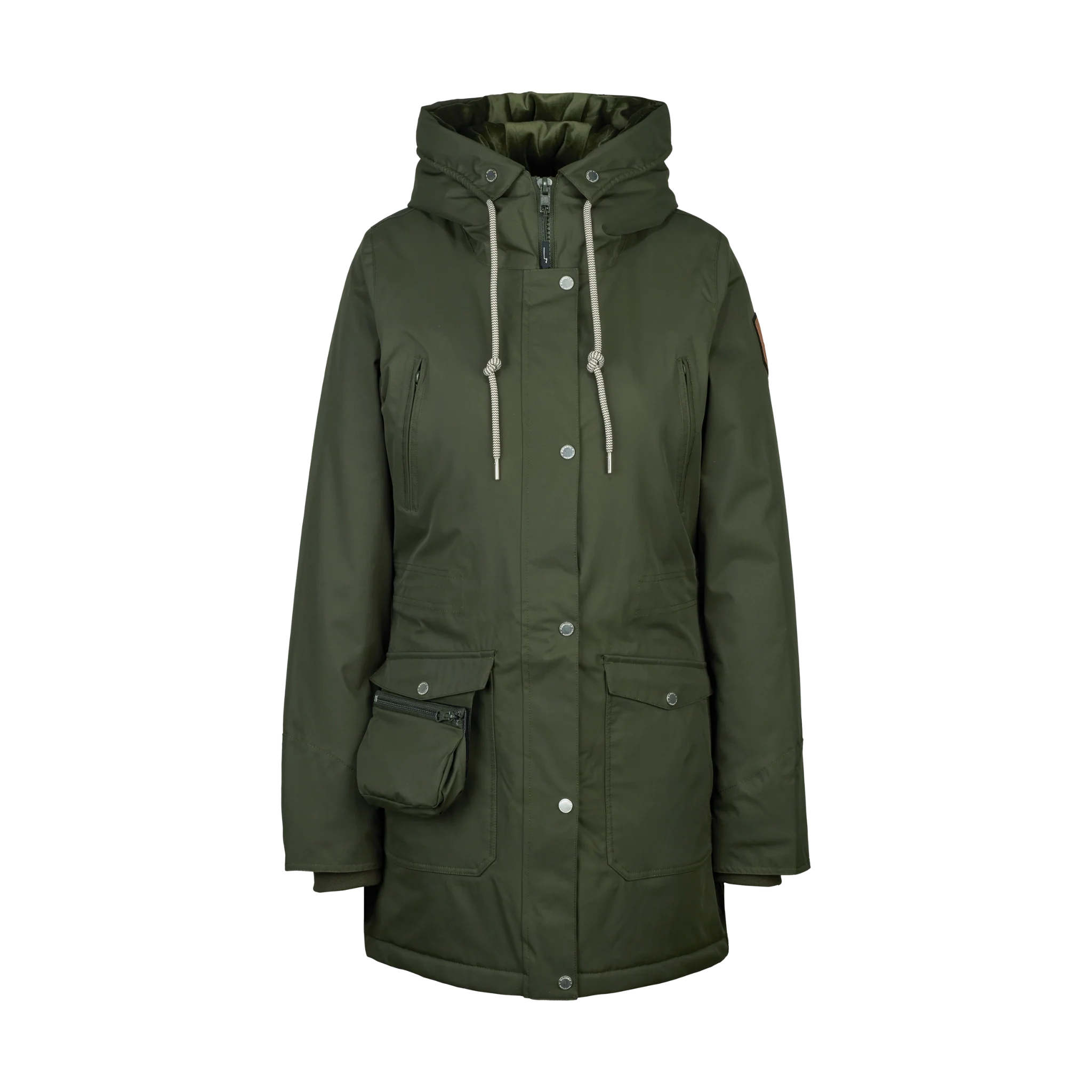 LADY II Parka Damen dunkelgrün