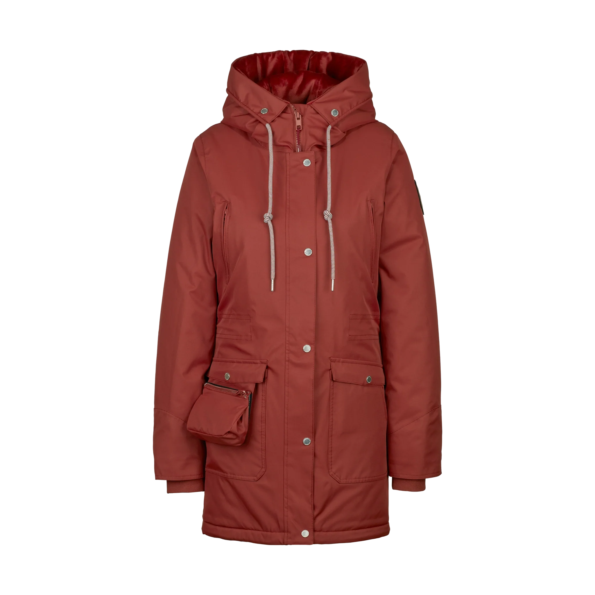 LADY II Parka Damen red clay