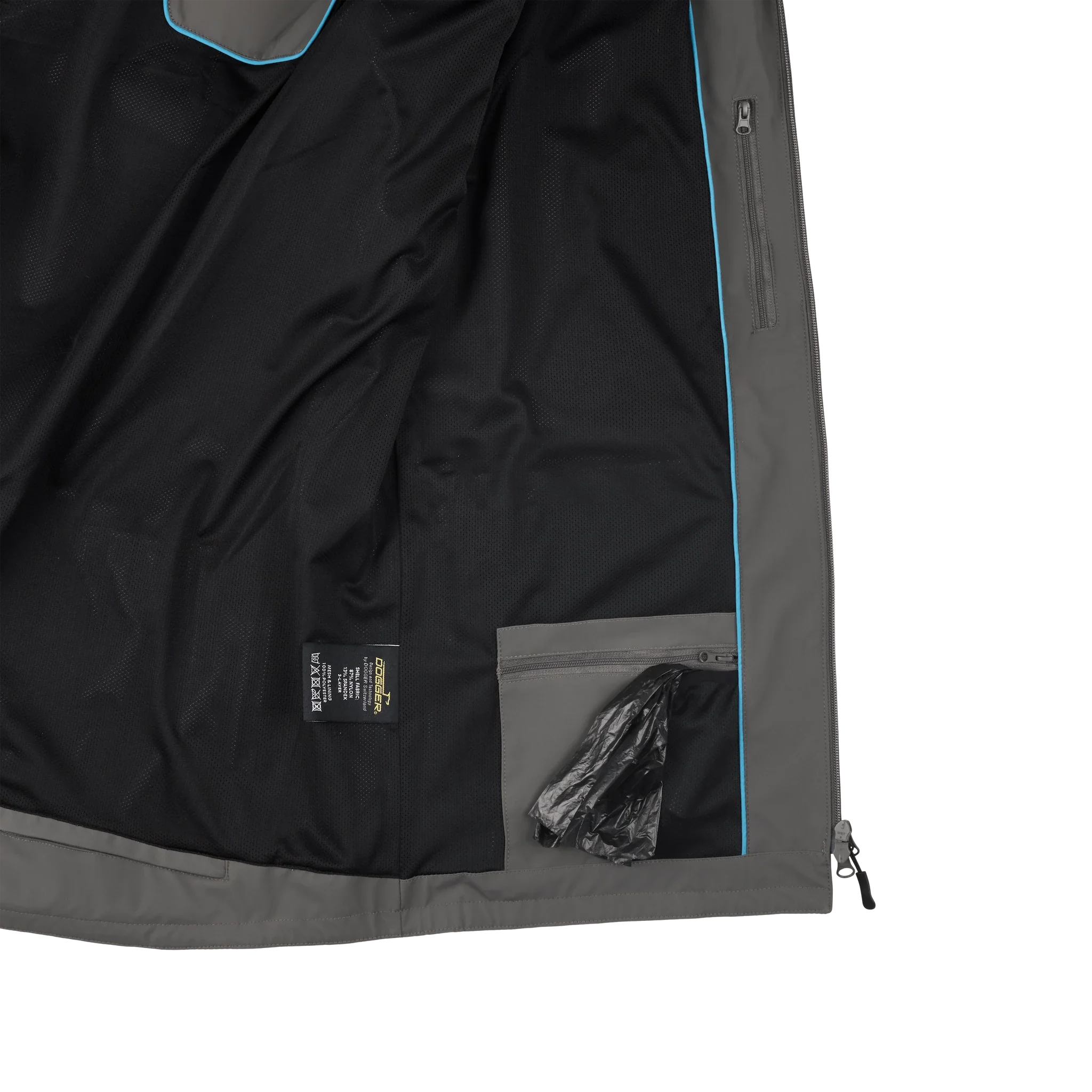 MEN Regenjacke Herren dunkelgrau