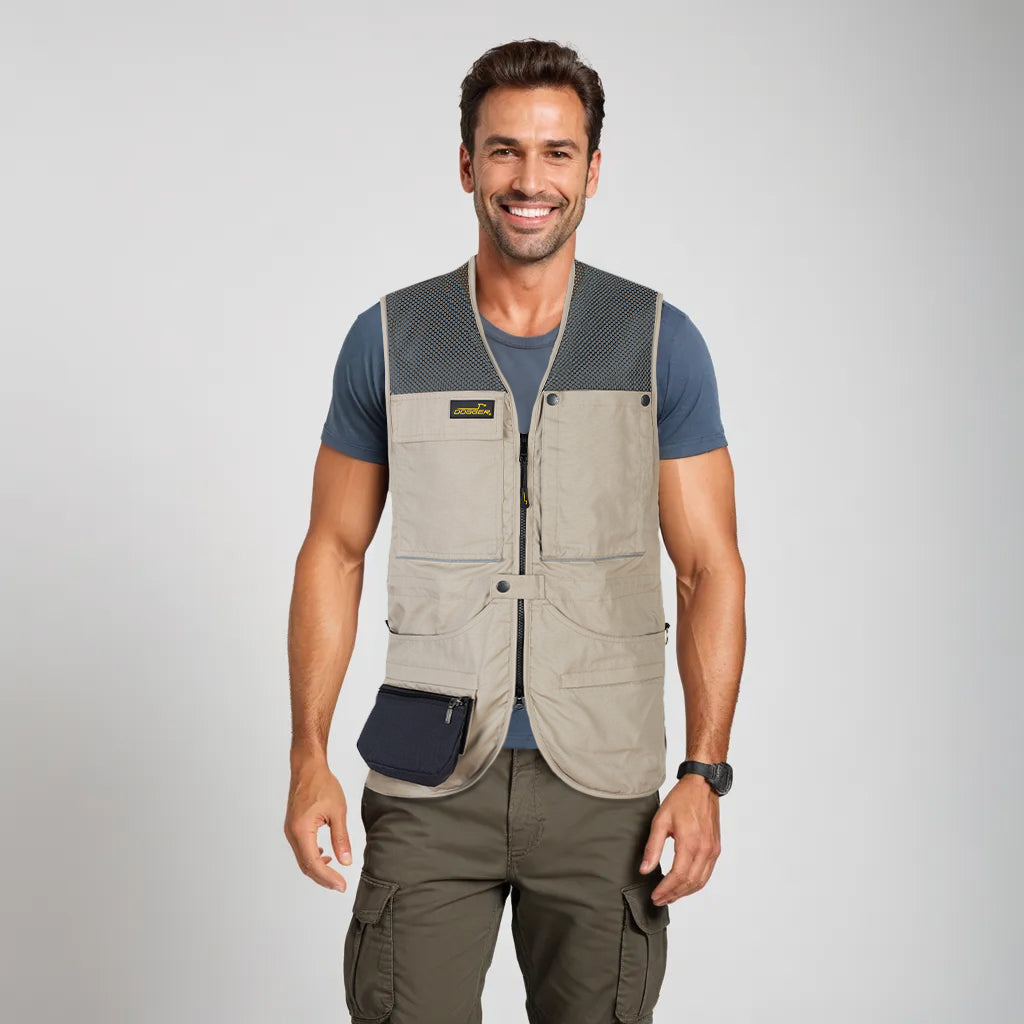 SAHARA Gilet Unisex beige