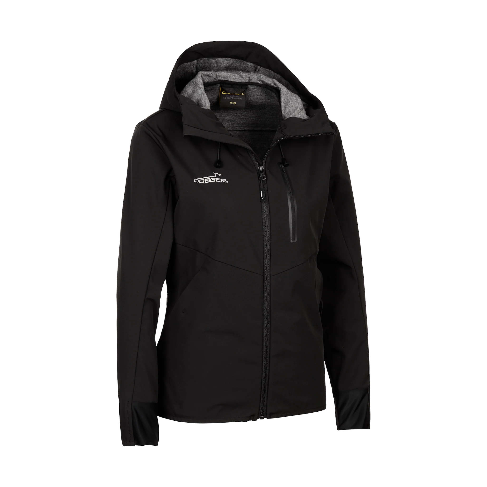 SKIN Softshelljacke Damen schwarz