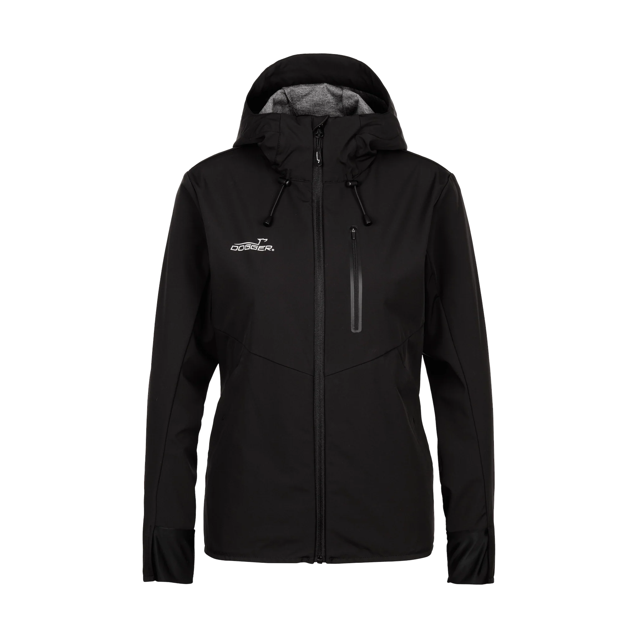 SKIN Softshelljacke Damen schwarz