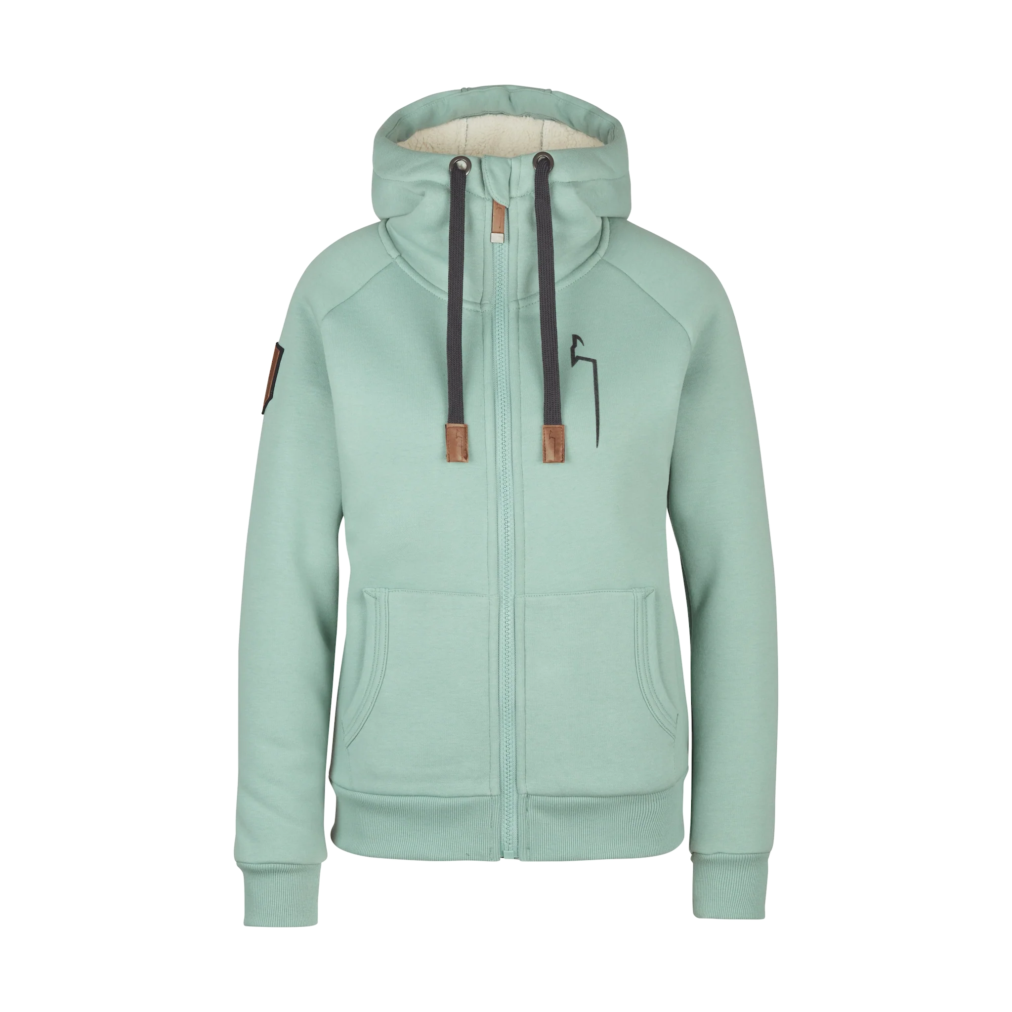 WINTER Hoodie Damen blue lagoon