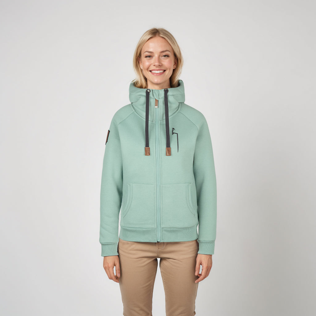 WINTER Hoodie Damen blue lagoon