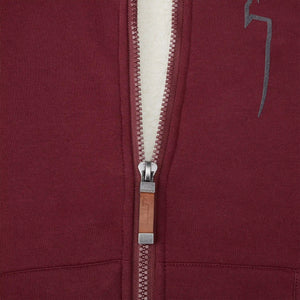 WINTER Hoodie Damen granat