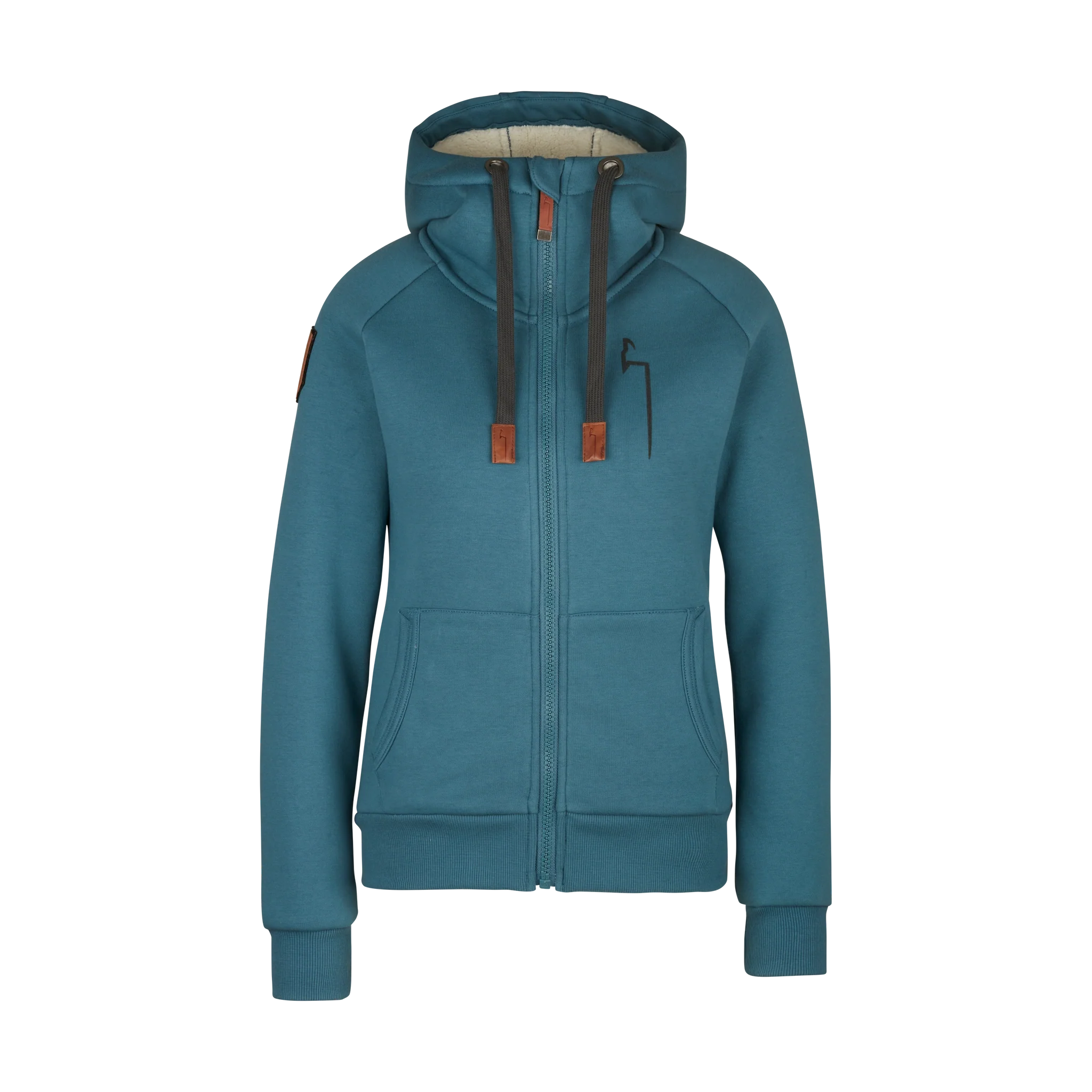 WINTER Hoodie Damen smoke blue