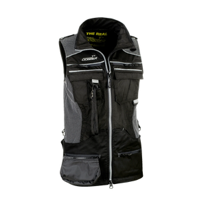 XENA Weste Damen grau schwarz