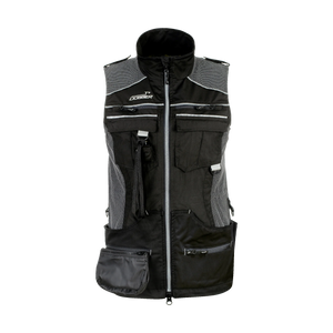 XENA Weste Damen grau schwarz