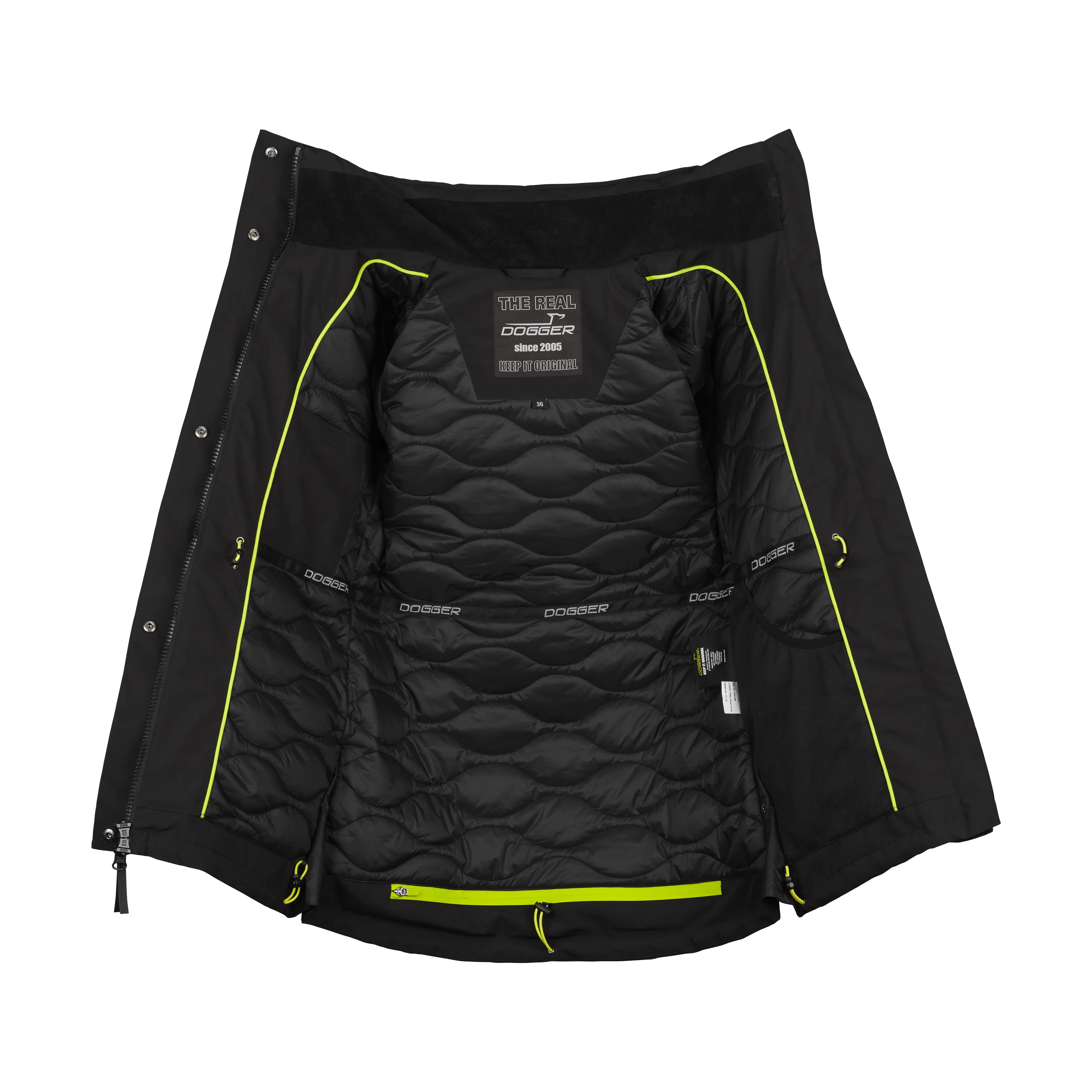 YUKON Utility Jacke Damen black