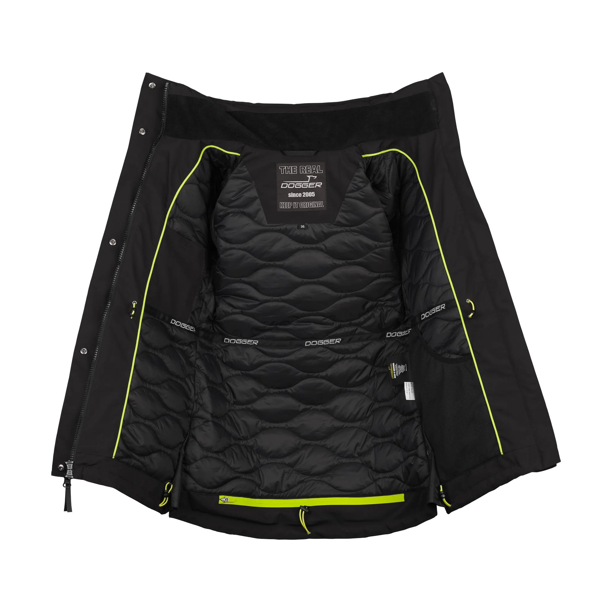 YUKON Utility Jacke Herren black