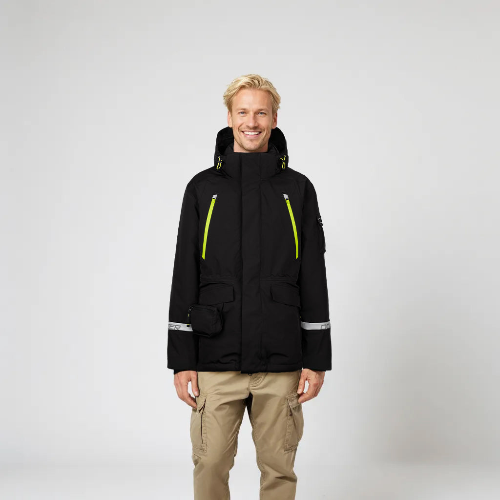 YUKON Utility Jacke Herren black